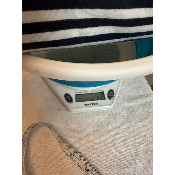 Object Collectors Item Objdira Dress sz XL Navy White Striped Cotton‎ Pockets - Picture 11 of 11